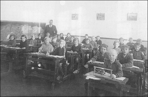 1. klasse på Vestre Skole 1934