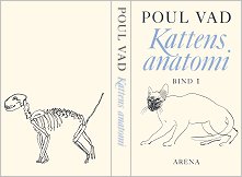 Kattens anatomi med omslag af Kirsten Christensen og Carl Vang Petersen